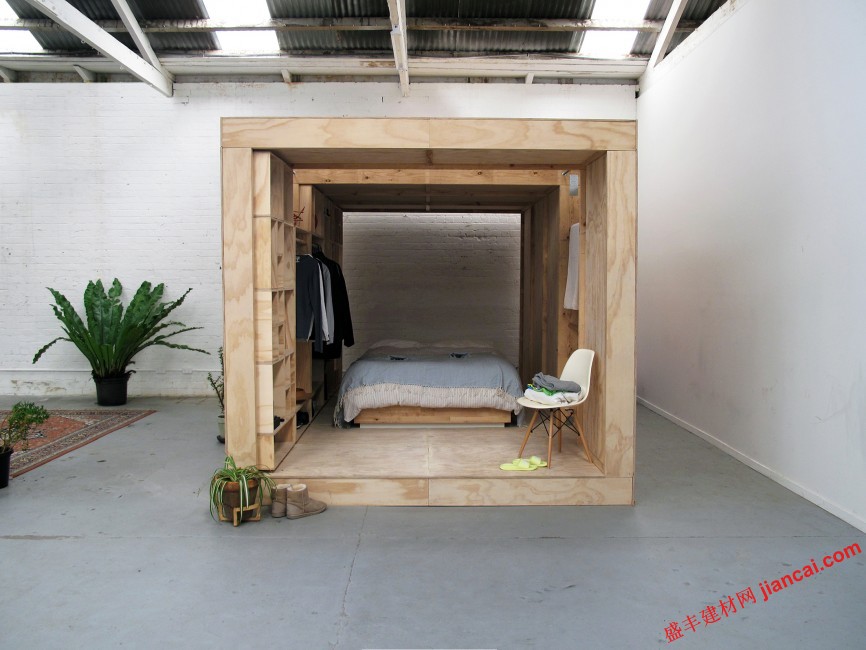 内置家具小屋 个人宿舍设计 – 市场观察